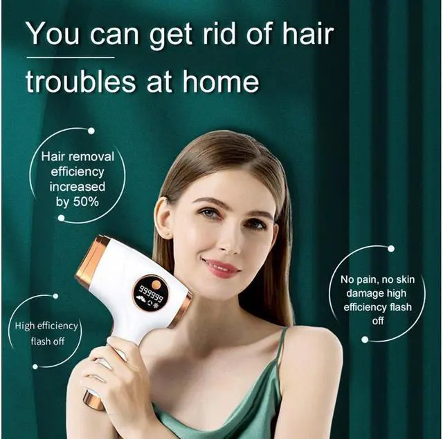 Alt view image 3 of 7 - BONAEVER IPL Permanent Hair Removal Machine 5 Levels Body Removal Device Auto Manual Facial Body Hair Trimmer Electric Hair Epilator Machine for Women Girls Home Travel