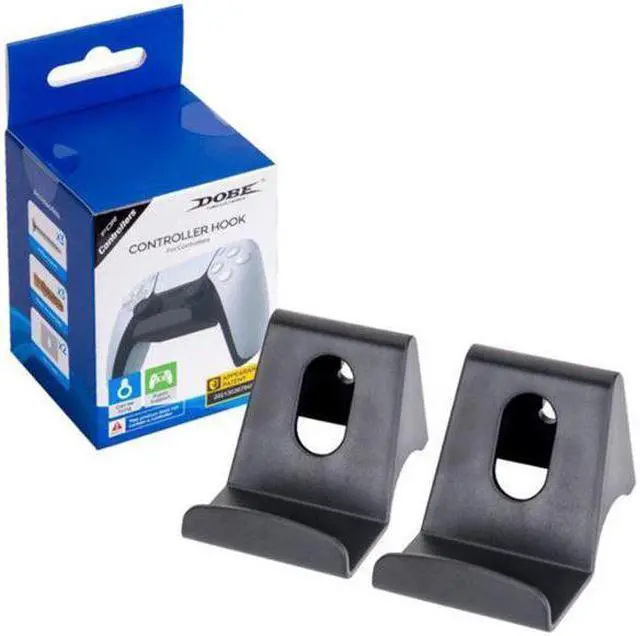 Alt view image 2 of 5 - BONAEVER 2 Pcs Wall Hanging Bracket Game Handle Controller Headset Hook Hanger