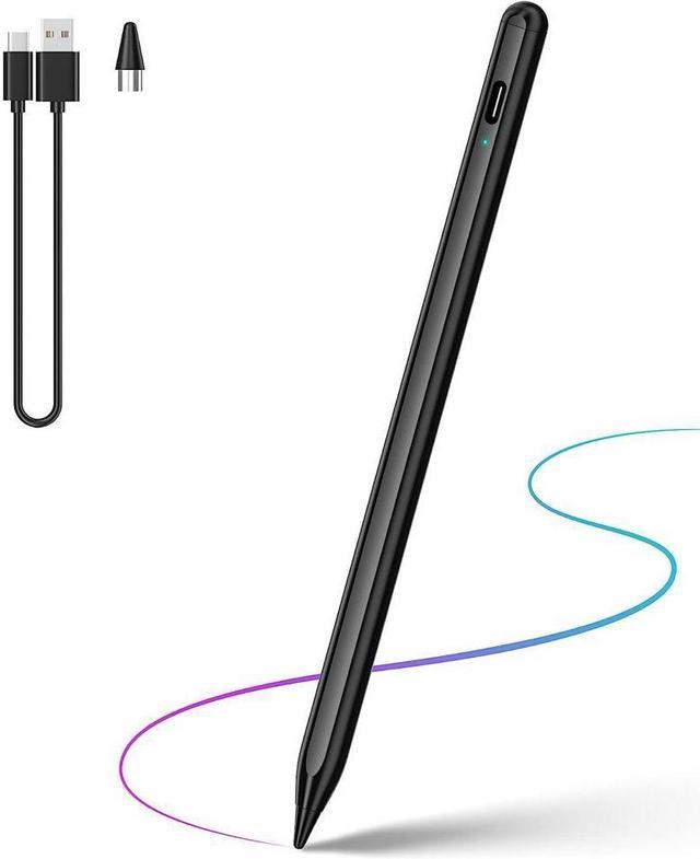 BONAEVER Active Stylus Pen Compatible for iOS& Android Touch Screens Pencil  for iPad with Dual Touch FunctionRechargeable Stylus for iPad/iPad