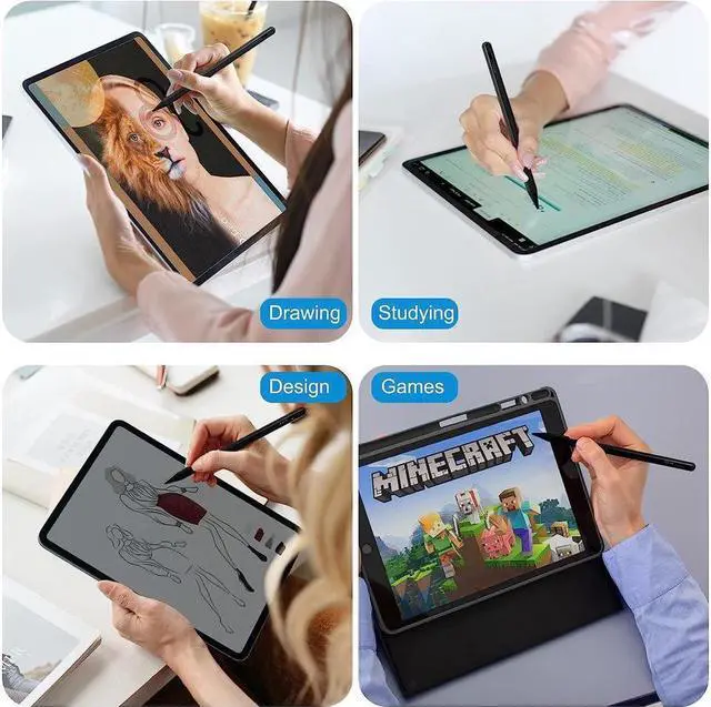 Alt view image 7 of 7 - BONAEVER Stylus Pen for iPad with Palm Rejection - Apple Pencil for iPad 10/9th Gen Compatible with iPad Pro 11 & 12.9 inch iPad Mini 6th/5th iPad Air 3/4/5 iPad 6/7/8th Gen for Writing Drawing
