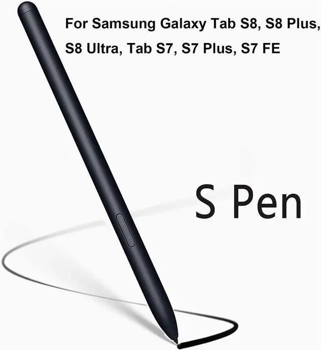 Alt view image 3 of 7 - BONAEVER For Galaxy Tab S8 Stylus Pen Replacement S Pen (Without Bluetooth) for Samsung Galaxy Tab S8 Tab S8 Plus Tab S8 Ultra Tab S7 Tab S7 Plus Tab S7 FE with Pen Tips/Nibs