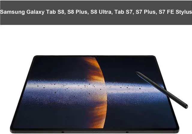 Alt view image 2 of 7 - BONAEVER For Galaxy Tab S8 Stylus Pen Replacement S Pen (Without Bluetooth) for Samsung Galaxy Tab S8 Tab S8 Plus Tab S8 Ultra Tab S7 Tab S7 Plus Tab S7 FE with Pen Tips/Nibs
