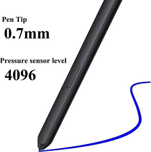 Alt view image 2 of 7 - BONAEVER For Galaxy S21 Ultra S Pen Replacement with Free Nibs for Samsung Galaxy S21 Ultra 5G Stylus S Pen + 5pcs Pen Tips/Nibs Without Bluetooth