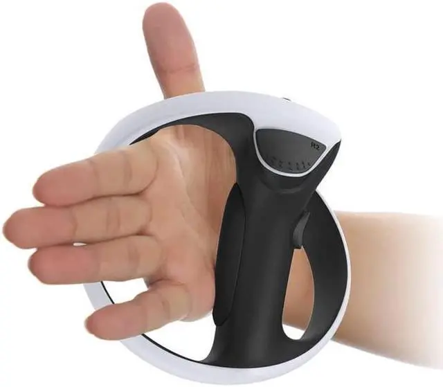 Alt view image 4 of 7 - BONAEVER Silicone Controller Pad for PS VR24 in 1 Accessories Kit for PS VR2 Controller with Anti-Slip Handle Cover Grip Protection Black