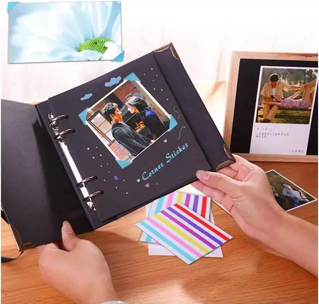 Alt view image 7 of 7 - BONAEVER Instant Mini 12 Camera Accessories Compatible with Fujifilm Instax Mini 12 Camera Include Case/Album/Wall Hang Frames/Film Frames/Border Standickers/Corner Standickers