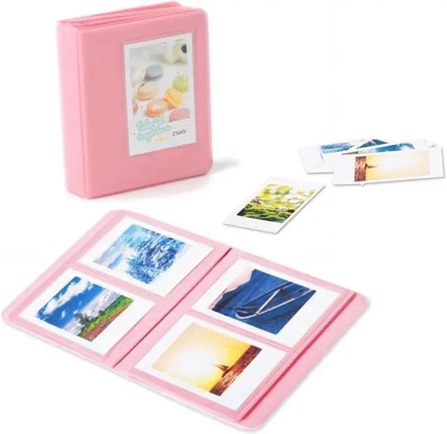 Alt view image 3 of 7 - BONAEVER Instant Camera Accessories Compatible with Instax Mini 11 Instant Film Camera Include Case/Album/Wall Hang Frames/Film Frames/Border Standickers/Corner Standickers Blue