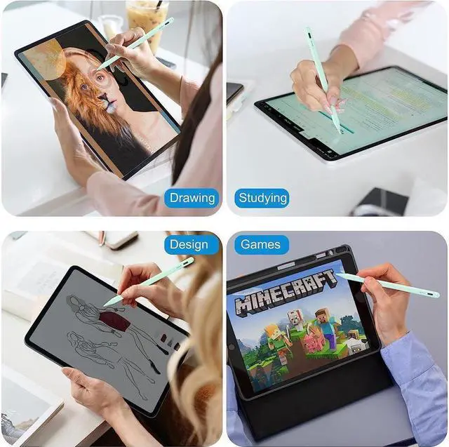 Alt view image 7 of 7 - BONAEVER Stylus Pen for iPad with Palm Rejection - Apple Pencil for iPad 10/9th GenCompatible with iPad Pro 11&12.9 inch iPad Mini 6th/5th iPad Air 3/4/5 iPad 6/7/8th Gen - Perfect for Writing Drawing