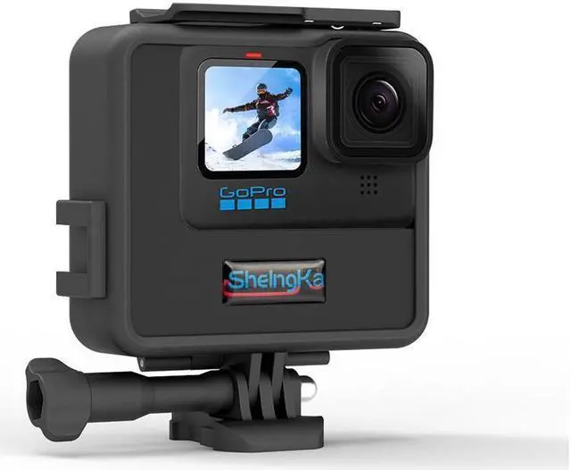 Main image of BONAEVER Extended Battery for GoPro Hero 9 / GoPro 10 Black Extra Battery with Shockproof Protective Frame Housing Case Cover Shell with Side Power Bank