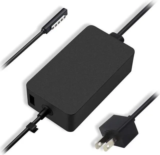 Alt view image 3 of 6 - BONAEVER 48W Surface Pro 2 Charger for Microsoft Surface RT Surface Pro 2 Pro 1 Surface 2 Microsoft 1512 1516 1536 12V 3.6A 48W Surface Power Supply MS Surface Pro 2 Ac Adapter with 5V USB Port