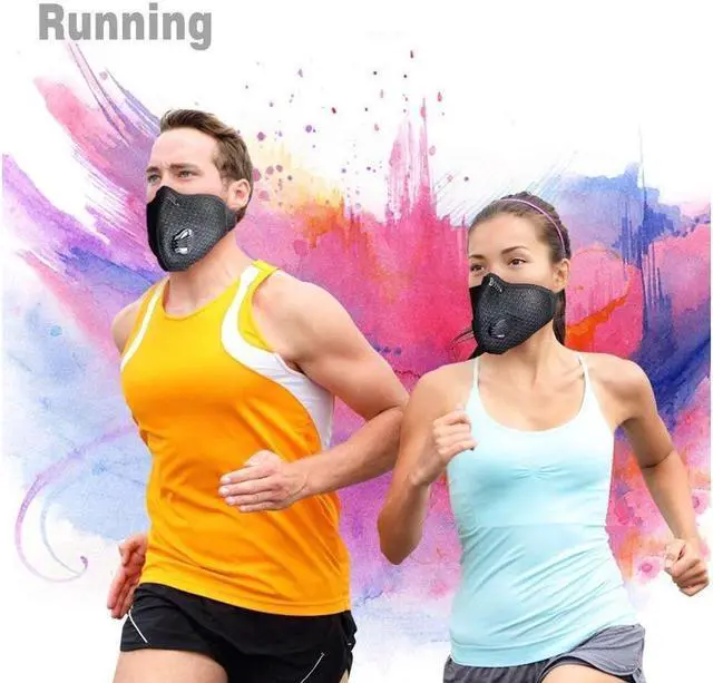 Alt view image 7 of 7 - BONAEVER Allergy Mask Anti Pollution Mask Respirator Pollen Mask with Activated Carbon Dust Mask Anti Allergy Woodworking Dust Mask Running Mask Anti Fume Mask máscara anti polvo - Washable Reusable