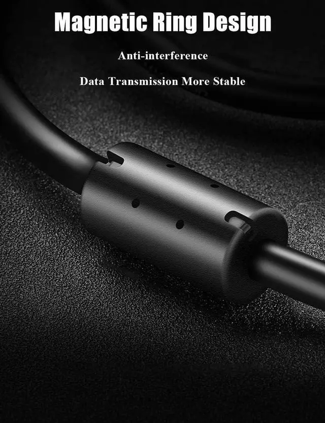 Alt view image 6 of 7 - BONAEVER 2 Pack 10ft PS4 Controller Charging Cable Play Charger Data Sync Cord for Sony Play Station 4/ PS4 Pro/ PS4 Slim/ PS4 Controllers Microsoft Xbox One X/One S/One Elite/One Controllers