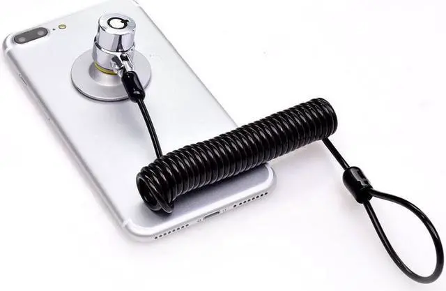 Alt view image 5 of 7 - BONAEVER Cable Lock Security Lock Cable Combination Lock Anti-Theft Cable Combination Lock for Smartphone/Laptop/MacBook/iPad/iPhone/ s Lock Security Lock