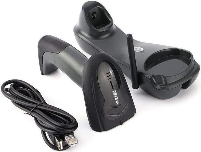 Alt view image 7 of 7 - BONAEVER Wireless Barcode Scanner with USB Cradle Receiver Charging Base 433MHz Hand Held 1D Cordless Laser Barcode Reader Portable Bar Code Scanning for Retail Supermaket Warehouse