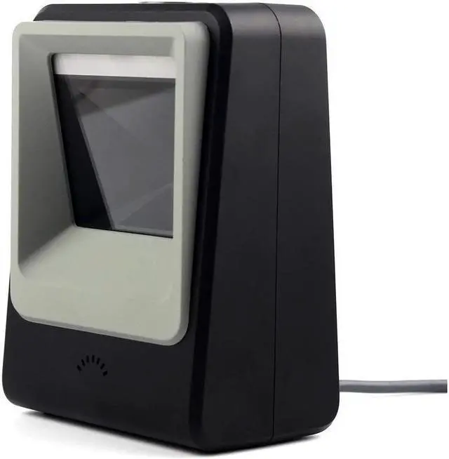 Main image of BONAEVER 2D Barcode Image Reader USB Automatic H s-Free Barcode Scanner QR Code Omnidirectional Bar Code Scanner for Mobile Payment Supermarket Library Retail Standore Warehouse Black