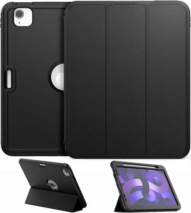 Main image of BONAEVER Case for iPad Air 5th 4th Gen 10.9 inch / iPad Pro 11 Inch 2022 2021 2020 2018 Shockproof Protective Cover with Pencil Holder Folding Stand Smart Magnetic Cover Auto Sleep/Wake