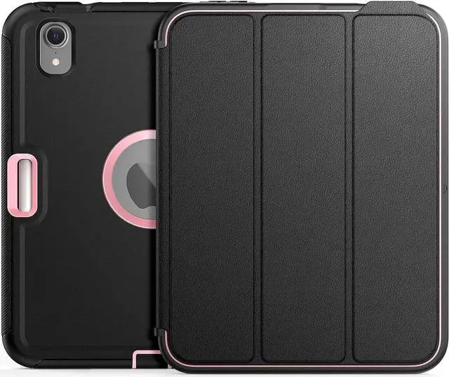 Main image of BONAEVER Case for iPad Mini 6 8.3 Inch 2021 A2567/A2568/A2569 Shockproof Protective Cover with Pencil Holder Folding Stand Smart Magnetic Cover Auto Sleep/Wake