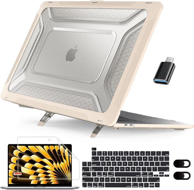 BONAEVER For MacBook Pro 13 inch Case M2 2023 2022 2021 2016 A2338