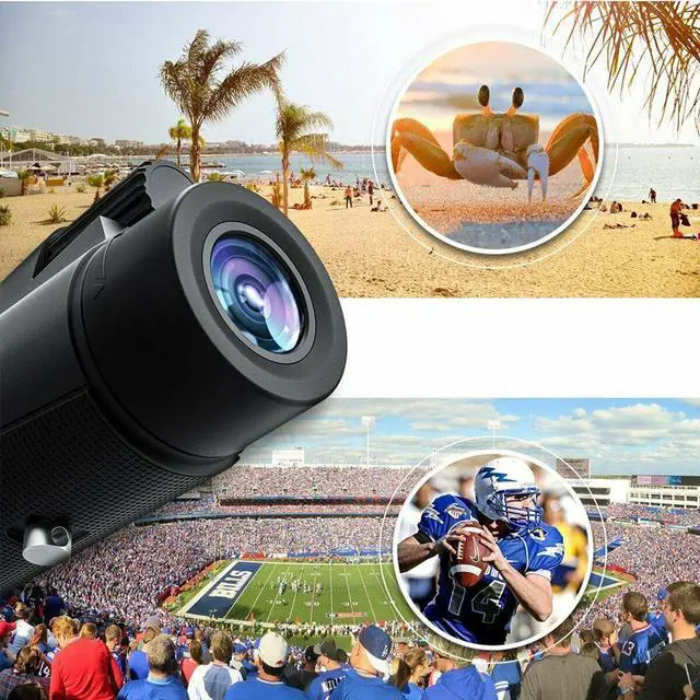 Alt view image 6 of 7 - Monocular Telescope 12x50 High Power Waterproof Monocular Scope with Phone Mount & Hose Tripod Monocular Compact Fogproof Scope BAK4 Prism FMC Monoculars for Adults Hunting Camping Travelling Wildlife