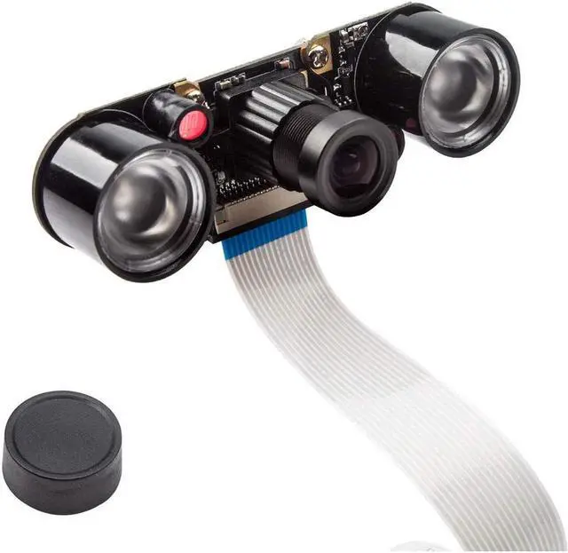 Main image of Camera Module for Raspberry Pi 4 with 5MP Video Webcam Night Vision Compatible with Raspberry Pi 3 B+ 3B 2 Model B B+