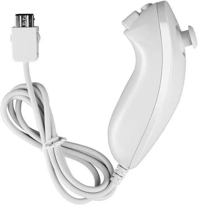Alt view image 7 of 7 - Wii Remote Plus and Nunchuck Controller with Silicone Case and Wrist Strap - (3rd-Party Product)