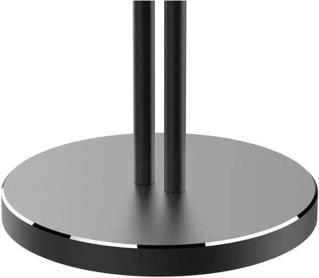 Alt view image 6 of 7 - Dual Aluminum Headphones Stand Holder, Showcase Multi Headphones with Solid Heavy Base, Compatible with Gaming Headsets and Wireless Headphone Black