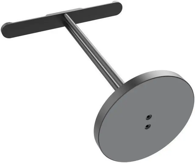 Alt view image 7 of 7 - Dual Aluminum Headphones Stand Holder, Showcase Multi Headphones with Solid Heavy Base, Compatible with Gaming Headsets and Wireless Headphone Black