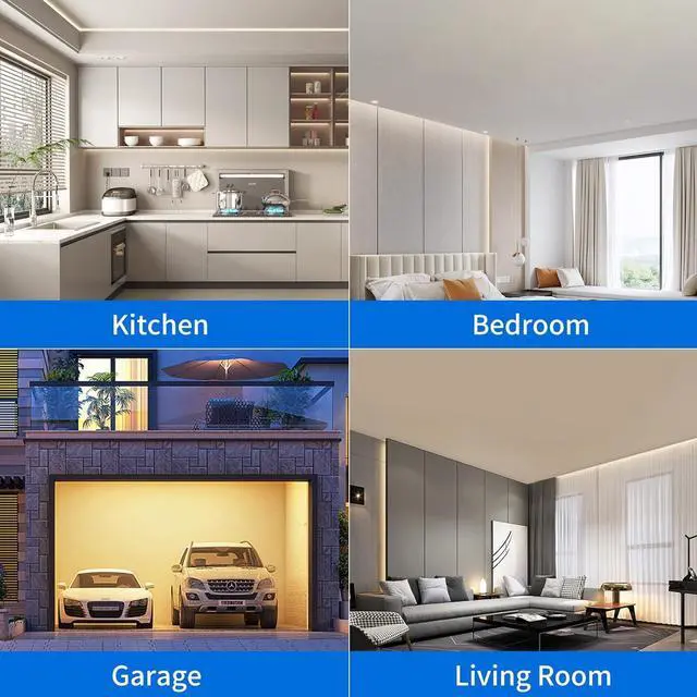 Alt view image 6 of 6 - Smoke and Carbon Monoxide Detector 2-in-1 CO Smoke Alarm Detector with LCD Display and Sound Light Alarm for Home Garage Office RV