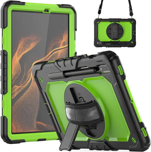 Main image of BONAEVER For Galaxy Tab S8 2022 / Tab S7 2020 11 Inch Case (SM-X700/706/T870/T875) with S Pen Holder Rugged Shockproof Rotating Stand and Protective Cover for Galaxy Tab S8 / S7 11"