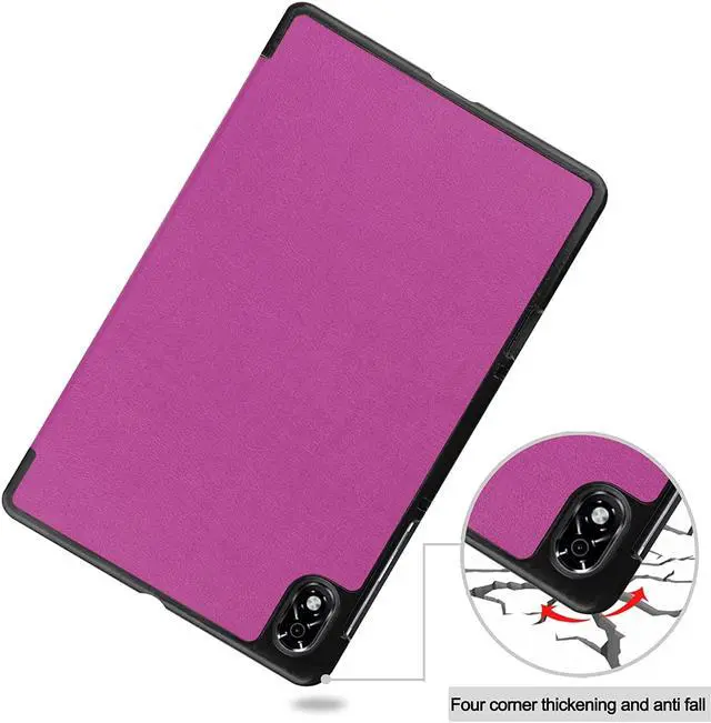 Alt view image 4 of 7 - BONAEVER Case for Lenovo Legion Y700 8.8 inch TB-9707F Tri Fold Slim Hard Shell Protective Smart Cover with Stand for Lenovo Legion Y700