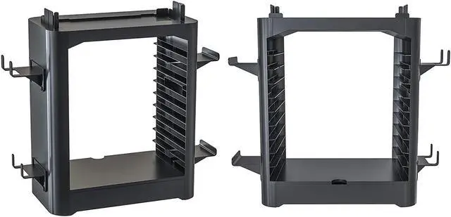 Alt view image 7 of 7 - BONAEVER Game Standorage Tower for Nintendo Switch - Nintendo Switch Game Holder Game Disk Rack Controller Organizer Compatible with Nintendo Switch Accessories