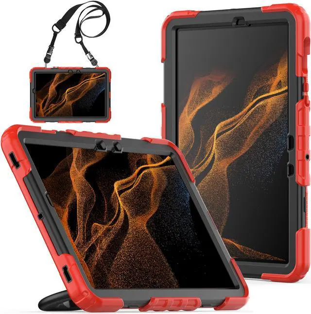 Main image of BONAEVER For Samsung Galaxy Tab S8 Case 11 inch 2022 SM-X700 SM-X706 with Screen Protector / Rotatable Stand / Hand Strap / S-Pen Holder For Galaxy Tab S7 11 inch 2020 SM-T870 SM-T875 SM-T878