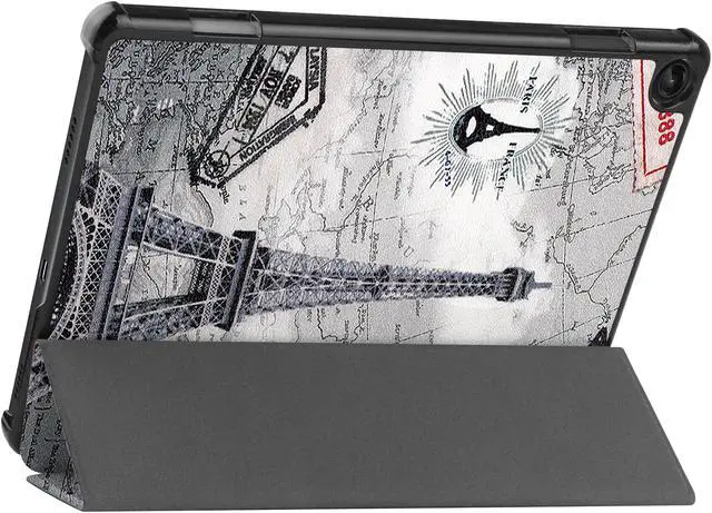 Alt view image 6 of 7 - BONAEVER Case for Lenovo Tab M10 3rd Gen 10.1 inch 2022 TB-328F Slim Shell Tri-Fold Magnetic protective Stand Cover with Auto Sleep/Wake