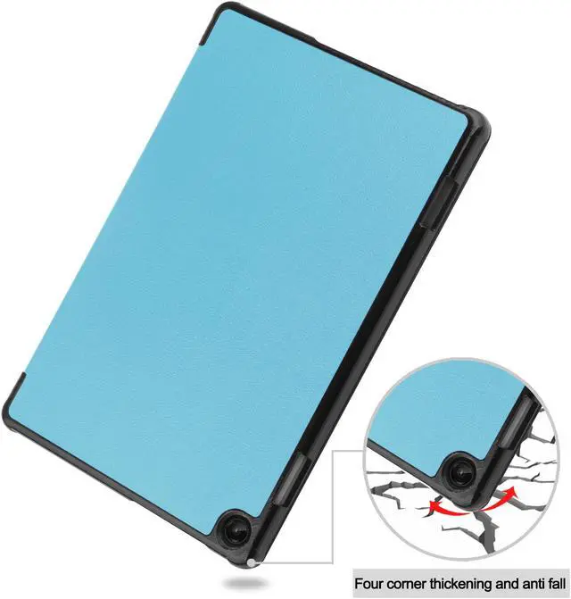 Alt view image 6 of 7 - BONAEVER Case for Lenovo Tab M10 3rd Gen 10.1 inch 2022 TB-328F Slim Shell Tri-Fold Magnetic protective Stand Cover with Auto Sleep/Wake