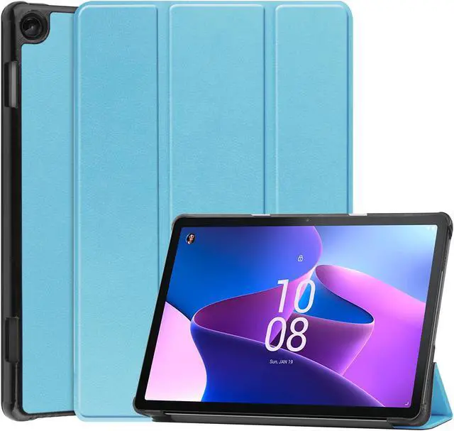Main image of BONAEVER Case for Lenovo Tab M10 3rd Gen 10.1 inch 2022 TB-328F Slim Shell Tri-Fold Magnetic protective Stand Cover with Auto Sleep/Wake