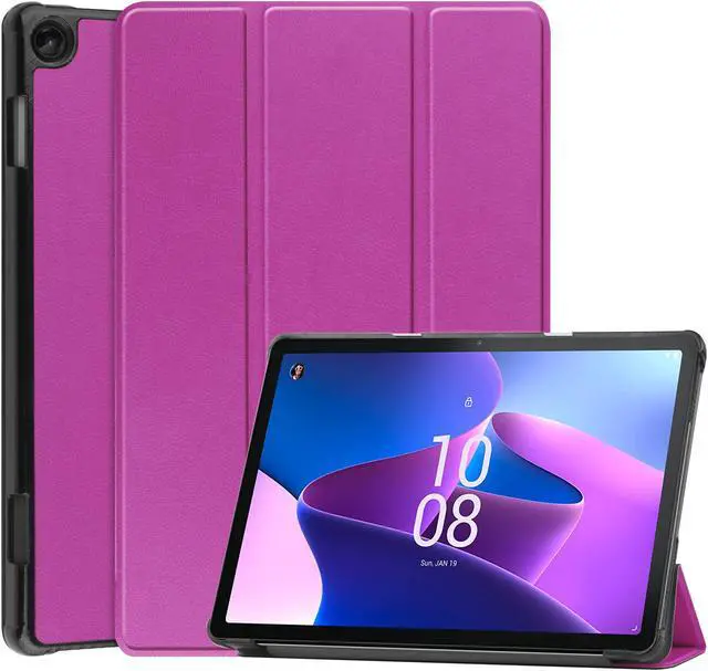 Main image of BONAEVER Case for Lenovo Tab M10 3rd Gen 10.1 inch 2022 TB-328F Slim Shell Tri-Fold Magnetic protective Stand Cover with Auto Sleep/Wake