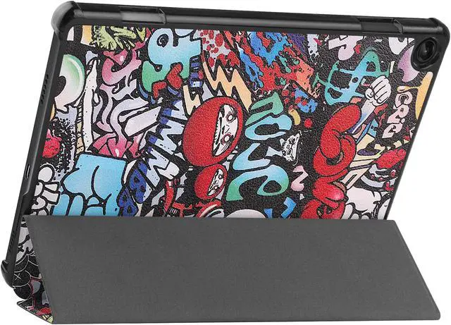 Alt view image 6 of 7 - BONAEVER Case for Lenovo Tab M10 3rd Gen 10.1 inch 2022 TB-328F Slim Shell Tri-Fold Magnetic protective Stand Cover with Auto Sleep/Wake