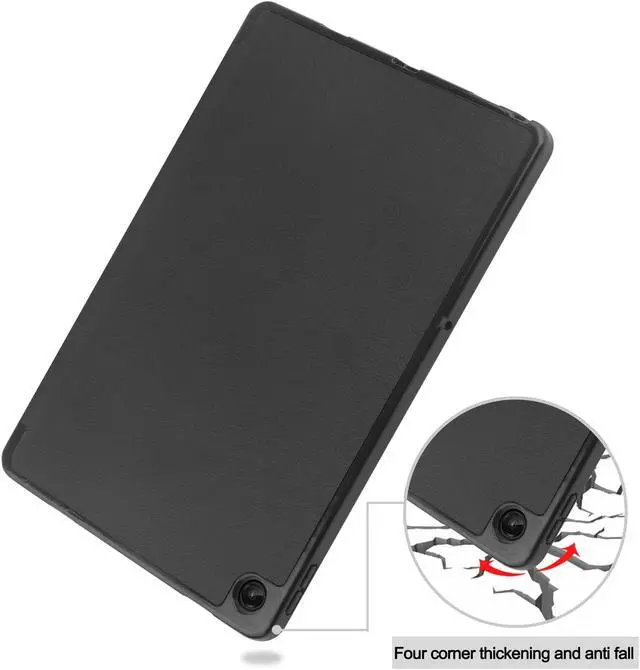 Alt view image 7 of 7 - BONAEVER For Lenovo Tab M10 Plus Case 10.6 Inch 2022 3rd Gen with Pen Holder Slim Stand Hard Back Shell Protective Smart Cover Case for Lenovo Tab M10 Plus 10.6" 2022 Release with Universal Stylus Pen
