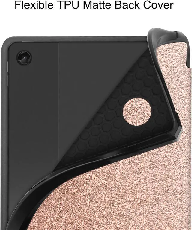 Alt view image 6 of 7 - BONAEVER For Lenovo Tab M10 Plus Case 10.6 Inch 2022 3rd Gen Slim Stand andard Back Shell Protective Smart Cover Case for Lenovo Tab M10 Plus 10.6" 2022 Release with Universal Stylus Pen