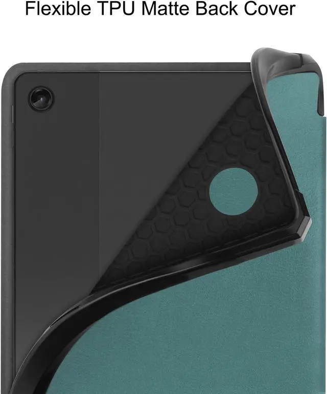 Alt view image 5 of 7 - BONAEVER For Lenovo Tab M10 Plus Case 10.6 Inch 2022 3rd Gen Slim Stand andard Back Shell Protective Smart Cover Case for Lenovo Tab M10 Plus 10.6" 2022 Release with Universal Stylus Pen