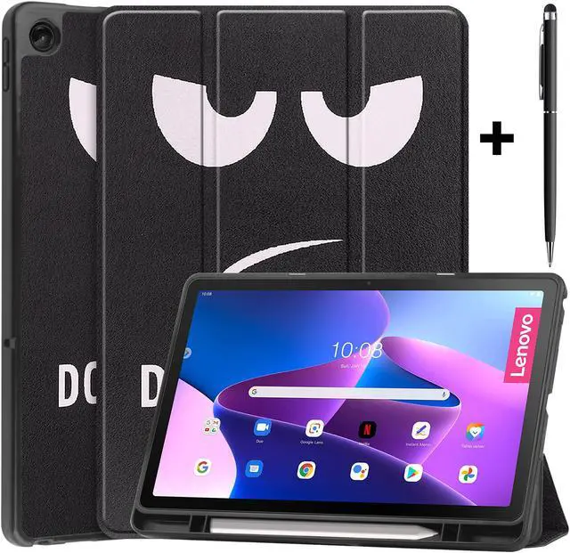 Main image of BONAEVER For Lenovo Tab M10 Plus Case 10.6 Inch 2022 3rd Gen Slim Stand andard Back Shell Protective Smart Cover Case for Lenovo Tab M10 Plus 10.6" 2022 Release with Universal Stylus Pen