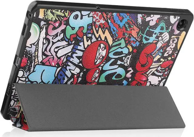 Alt view image 4 of 7 - BONAEVER For Lenovo Tab M10 Plus Case 10.6 Inch 2022 3rd Gen Slim Stand andard Back Shell Protective Smart Cover Case for Lenovo Tab M10 Plus 10.6" 2022 Release with Universal Stylus Pen