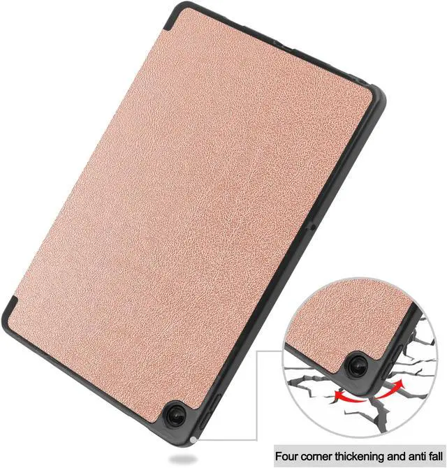 Alt view image 5 of 7 - BONAEVER For Lenovo Tab M10 Plus Case 10.6 Inch 2022 3rd Gen Slim Stand andard Back Shell Protective Smart Cover Case for Lenovo Tab M10 Plus 10.6" 2022 Release with Universal Stylus Pen