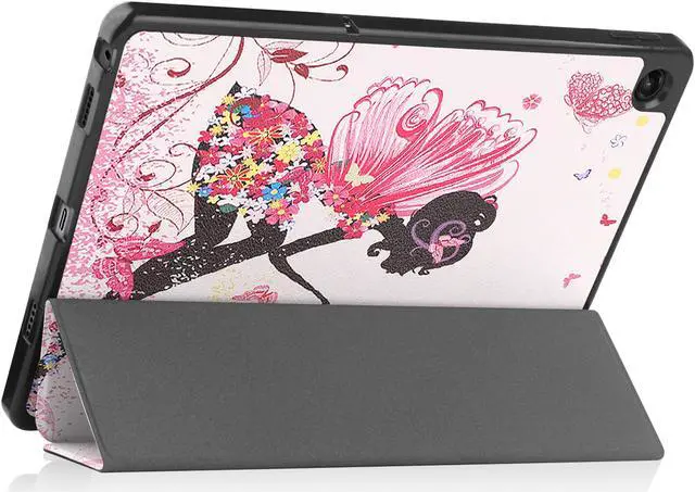 Alt view image 3 of 7 - BONAEVER For Lenovo Tab M10 Plus Case 10.6 Inch 2022 3rd Gen Slim Stand andard Back Shell Protective Smart Cover Case for Lenovo Tab M10 Plus 10.6" 2022 Release with Universal Stylus Pen