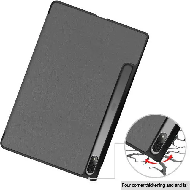 Alt view image 6 of 7 - BONAEVER Case for Lenovo Tab P12 Pro 12.6 inch 2021 Slim Shell Stand Cover with Auto Sleep Wake for Lenovo Tab P12 Pro 12.6" Model TB-Q706F TB-Q706Z