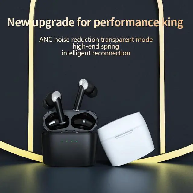 Alt view image 5 of 7 - Wireless Bluetooth 5.2 Earphone Earbuds HiFi Stereo Sound IPX7 Waterproof Deep Bass in-Ear Headphone Touch Control ANC Noise Cancellation Sport Workout Running Gaming Headset for iPhone Android