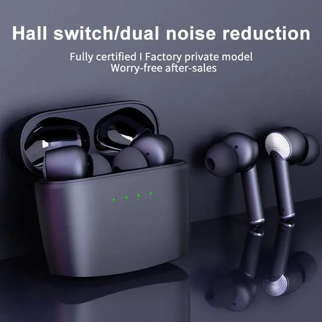 Alt view image 6 of 7 - Wireless Bluetooth 5.2 Earphone Earbuds HiFi Stereo Sound IPX7 Waterproof Deep Bass in-Ear Headphone Touch Control ANC Noise Cancellation Sport Workout Running Gaming Headset for iPhone Android