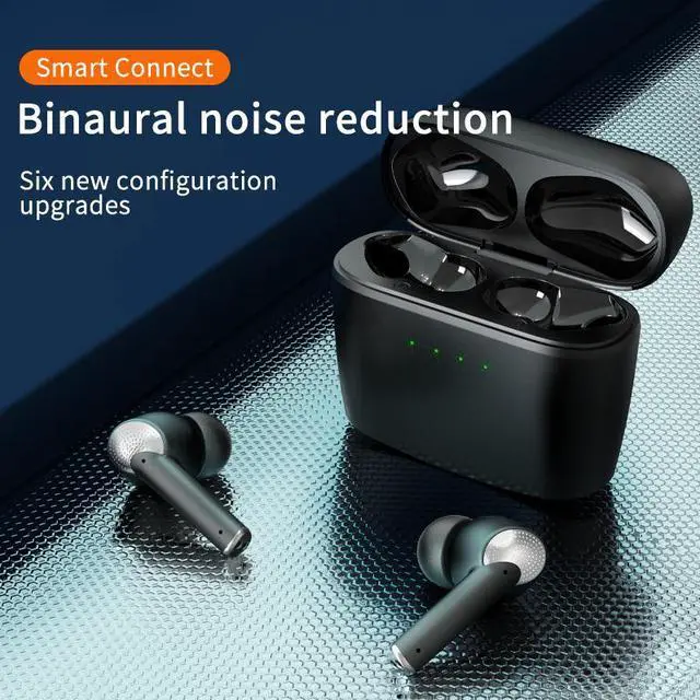 Alt view image 7 of 7 - Wireless Bluetooth 5.2 Earphone Earbuds HiFi Stereo Sound IPX7 Waterproof Deep Bass in-Ear Headphone Touch Control ANC Noise Cancellation Sport Workout Running Gaming Headset for iPhone Android