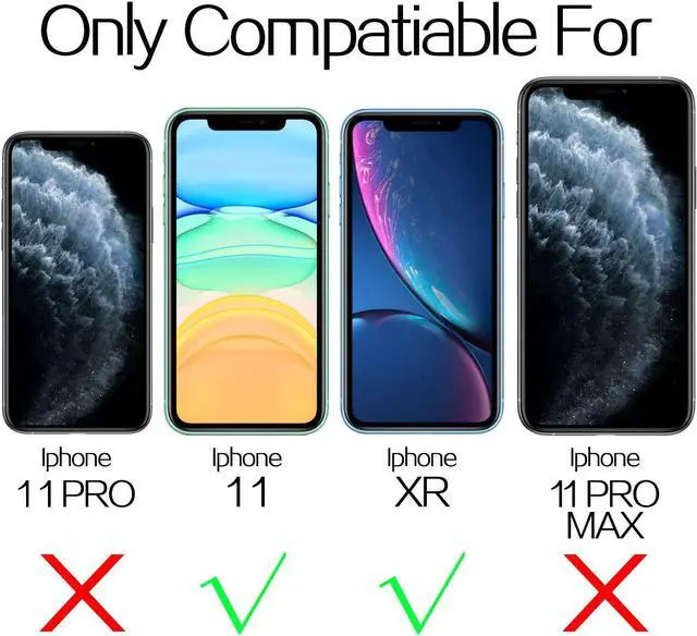Alt view image 2 of 6 - BONAEVER 3-Pack Tempered Glass Screen Protector for iPhone 11 / iPhone XR 6.1 inch [Easy In Standallation Frame] [Full Coverage] [Bubble Free][Anti-Scratch][ Anti-Fingerprint]
