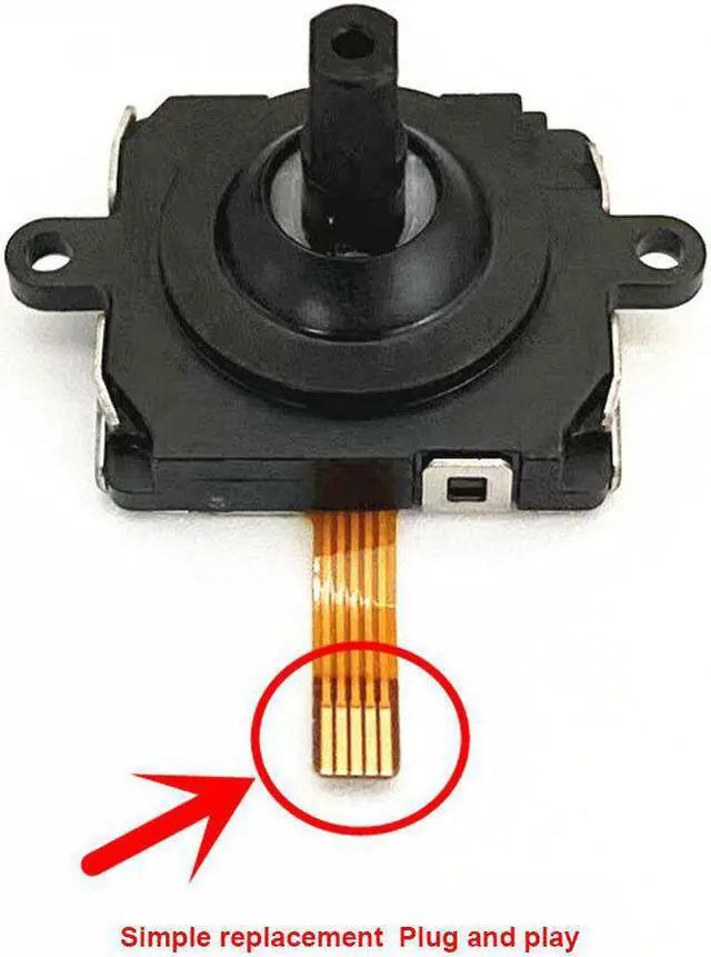 Alt view image 3 of 7 - BONAEVER 2x Replacement 3D Analog Joy Standick Rocker Module for Oculus Que Stand 2 Controller Gun