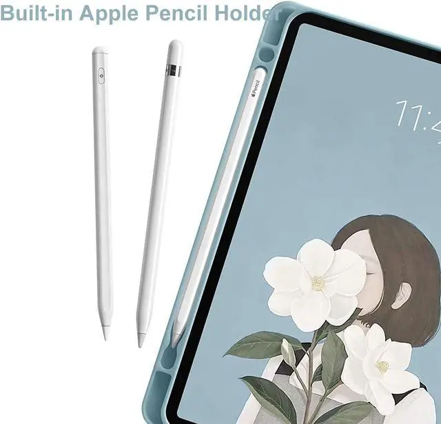 Alt view image 3 of 7 - BONAEVER Keyboard Case for iPad 9.7 inch 6th 5th Gen Pro 9.7 Air 2 &1 Slim Leather Cover with Touchpad Keyboard / Pencil Holder